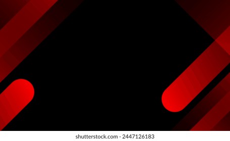 Red abstract geometric background.  can be used for banner, layout, annual report, web design. Eps10 vector
