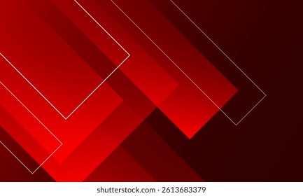 Red abstract geometric background design. Eps10 vector