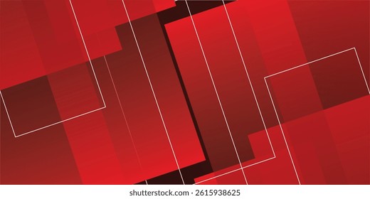 Red abstract geometric background design. Eps10 vector