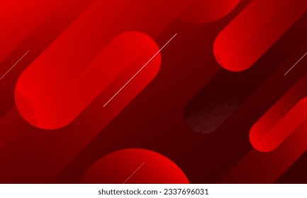 Red abstract geometric background. Eps10 vector