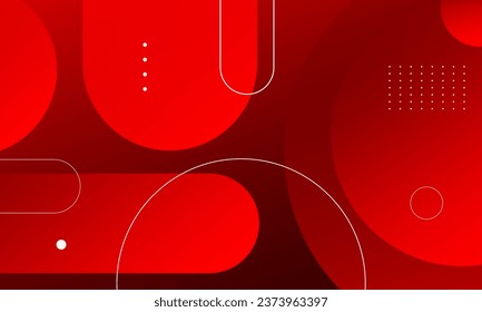 Red abstract geometric background. Eps10 vector