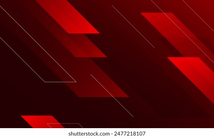 Red abstract geometric background. Eps10 vector