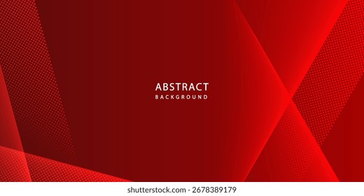 Red Abstract Geometric Background. Vector EPS 10