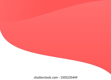 Red abstract geometric background.Trend gradient. Fluid shapes composition. Eps10 vector. - Vector
