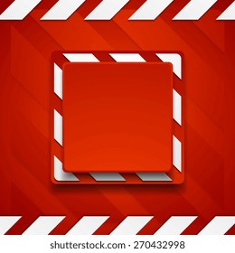 Red abstract geometric corporate background. Vector design