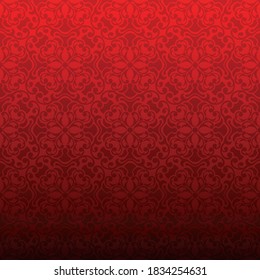 Red abstract geometric pattern textured background. Vector illustration