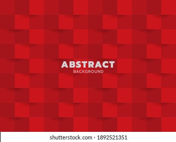 Red abstract Geometric texture background