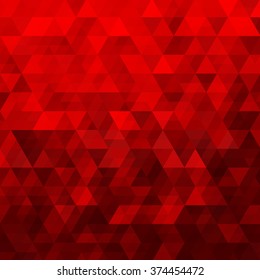 Red Abstract Geometric Triangle Background - Vector Illustration
Abstract Polygon Vector Pattern