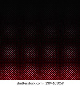 Red abstract geometrical circle pattern background - vector graphic design