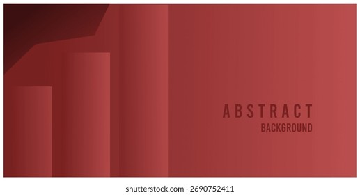 Red abstract gradient diagram background vector illustration can be a visual media