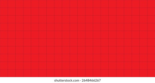 Red abstract grid background with subtle shading and square patterns.