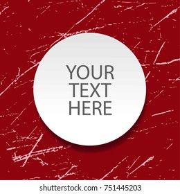 Red abstract grunge background