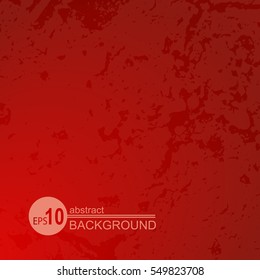 Red abstract grunge background. Monochrome texture. Design element for banners or flyers.