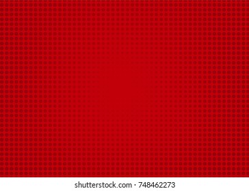 red abstract halftone background with retro concept