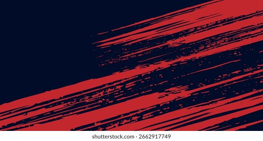 Arte de fondo de textura grunge de gradiente de patrón de color azul de puntos de semitono abstracto rojo