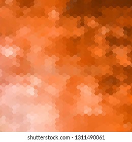 red abstract hexagonal background. polygonal style