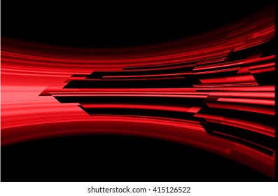 red abstract hi speed internet technology background illustration. eye scan virus computer. motion move.