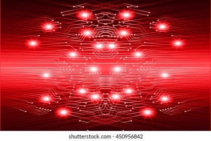 red abstract hi speed internet technology background illustration. cyber, sci fi