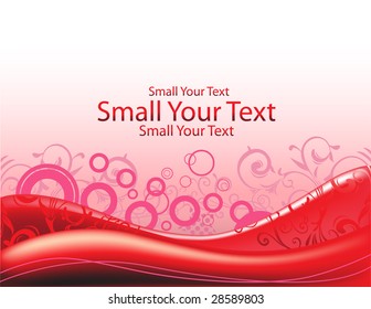 red abstract image