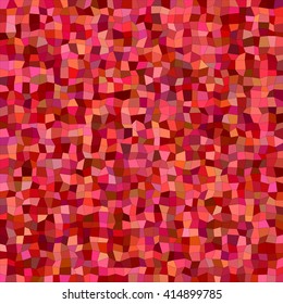 Red abstract irregular rectangle mosaic vector background