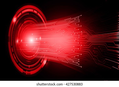 red abstract light hi speed internet technology background illustration, Background conceptual image of digital. Cyber security concept. Cyber background. Cyber data digital Technology.