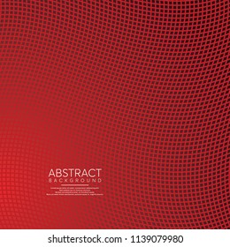 Red Abstract Line Texture Background