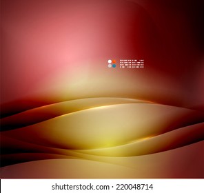 Fondo de líneas abstractas rojas, plantilla moderna