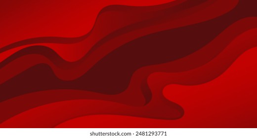 RED abstract luquid background, suit for wallpaper, backdrop, website, cover, header, flyer.