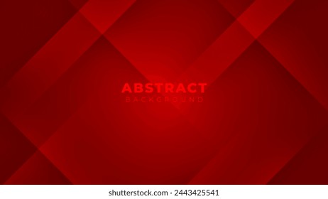 Red abstract luxury bright background with dynamic shape diagonal shadow line