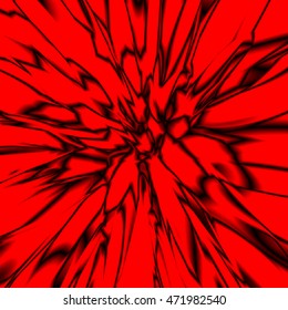 Red abstract marble background, futuristic fabric, silk texture with ambient occlusion effect for design concepts, wallpapers, presentations, web and prints. Vector illustration.
