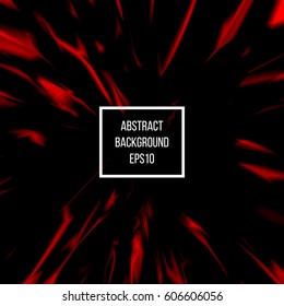 Red abstract marble background. Vector illustration.