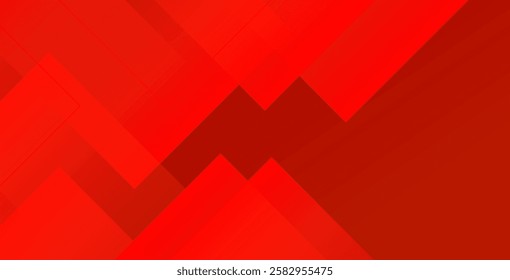 Red abstract modern background with dynamic shapes. Suitable for business, branding, presentations, and digital designs.