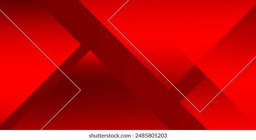 Fondo moderno abstracto rojo. Conveniente para el negocio, institución, conferencia, partido, Ilustración vectorial