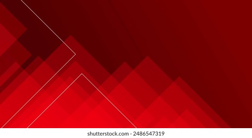Fondo moderno abstracto rojo. Conveniente para el negocio, institución, conferencia, partido, Ilustración vectorial