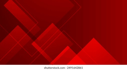Red abstract modern background. Suit for business, institution, conference, party, Vector illustration