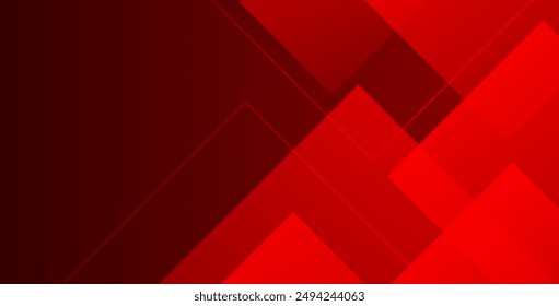 Red abstract modern background. Suit for business, institution, conference, party, Vector illustration