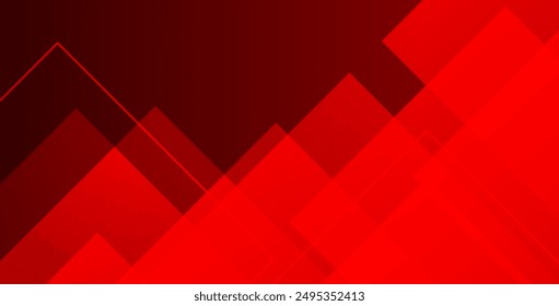 Red abstract modern background. Suit for business, institution, conference, party, Vector illustration