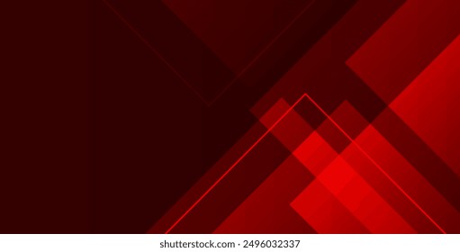 Red abstract modern background. Suit for business, institution, conference, party, Vector illustration
