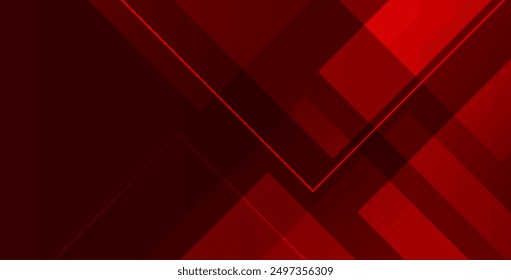 Red abstract modern background. Suit for business, institution, conference, party, Vector illustration