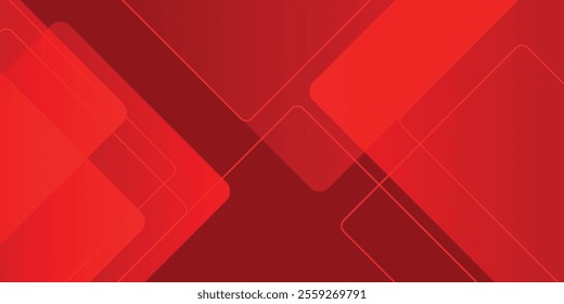 Red abstract modern background. Suit for business, institution, conference, party, Vector illustration