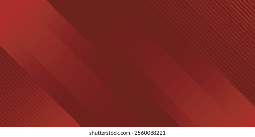 Red abstract modern background. Suit for business, institution, conference, party, Vector illustration