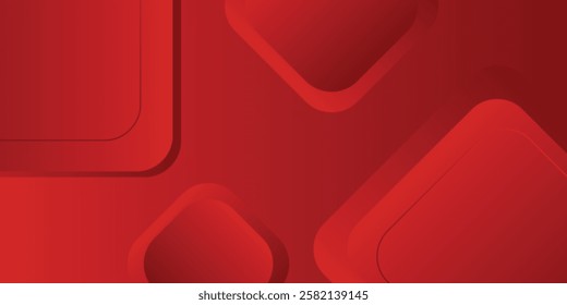 Red abstract modern background. Suit for business, institution, conference, party, Vector illustration
