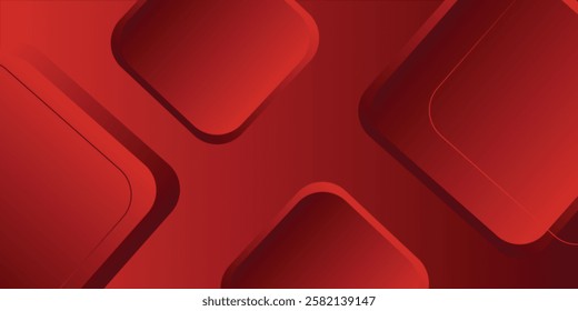 Red abstract modern background. Suit for business, institution, conference, party, Vector illustration