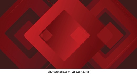 Red abstract modern background. Suit for business, institution, conference, party, Vector illustration