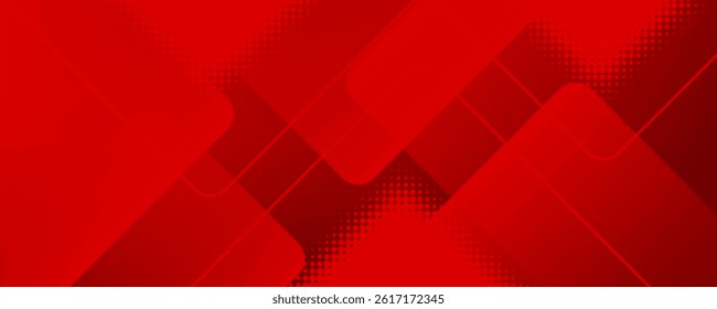 Red abstract modern background. Suit for business, institution, conference, party, Vector illustration