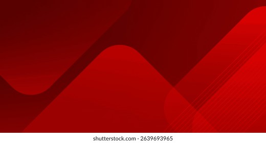 Red abstract modern background. Suit for business, institution, conference, party, Vector illustration