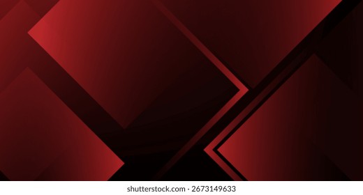 Roter abstrakter moderner Hintergrund. Anzug für Unternehmen, Institution, Konferenz, Party, Vektorgrafik