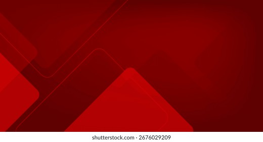 Red abstract modern background. Suit for business, institution, conference, party, Vector illustration
