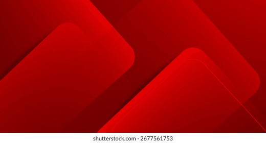 Roter abstrakter moderner Hintergrund. Anzug für Unternehmen, Institution, Konferenz, Party, Vektorgrafik