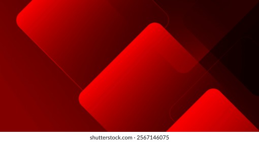 Red abstract modern background, suitable for business, institutions, conferences, or parties. Perfect for posters, banners, presentations, and vector illustrations with a sleek, professional design.